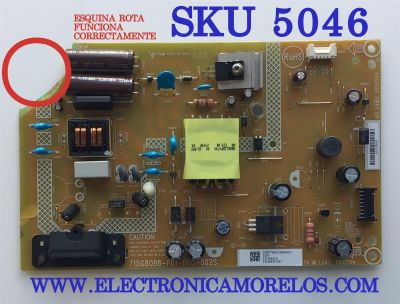 FUENTE PARA TV INSIGNIA / NUMERO DE PARTE PLTVKL231XXA3CU / 715G8098-P01-000-002S / 231XXA3CU / 5422895P1357 / PANEL TPT320B5-H2F01.D REV:S01E / MODELO NS-32DF310NA19